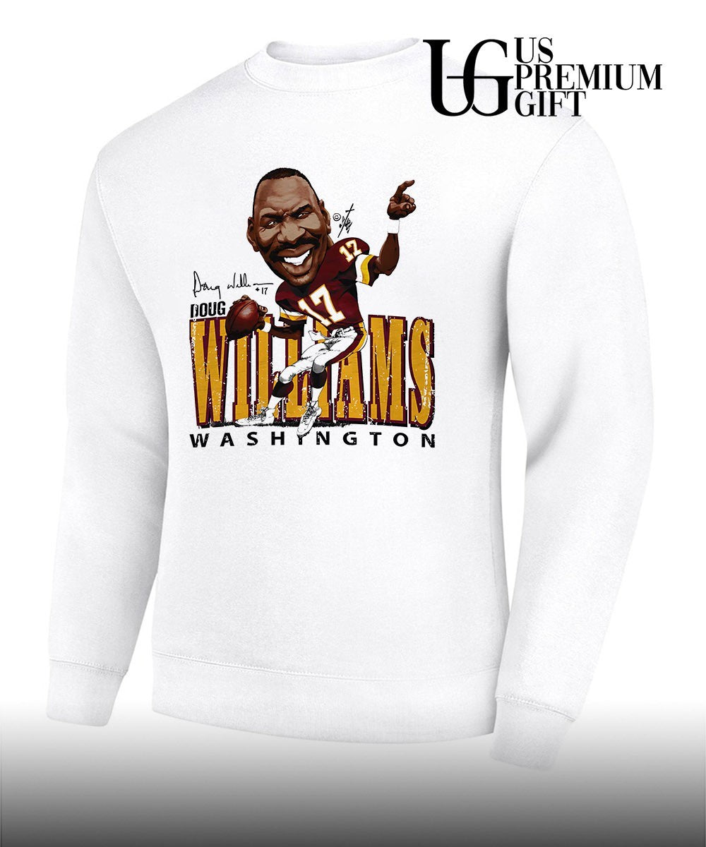 Doug Williams Washington Commanders MLB signature caricature shirt