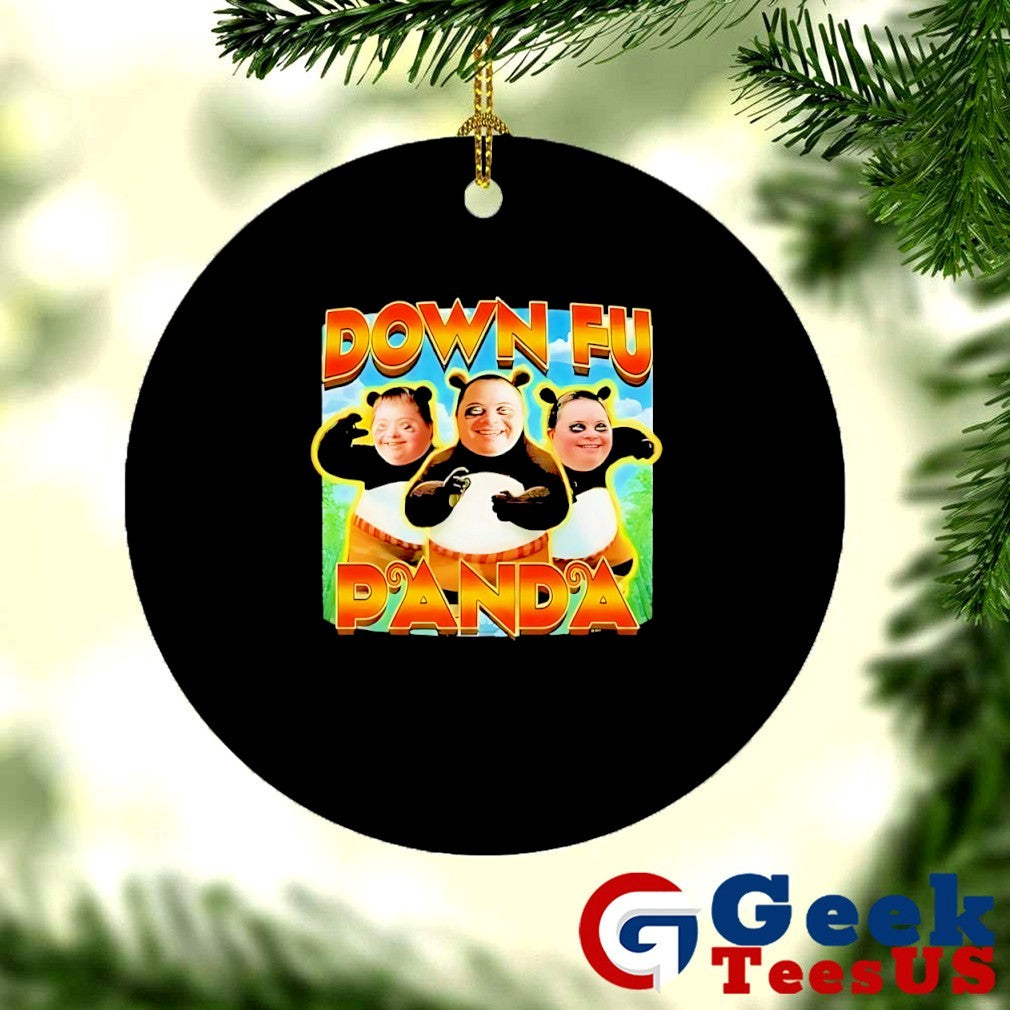 Down Kung Fu Panda graphic T-shirt