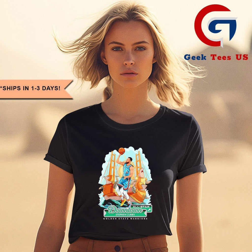 Downtowns Stephen Curry All-Star Golden State Warriors shirt