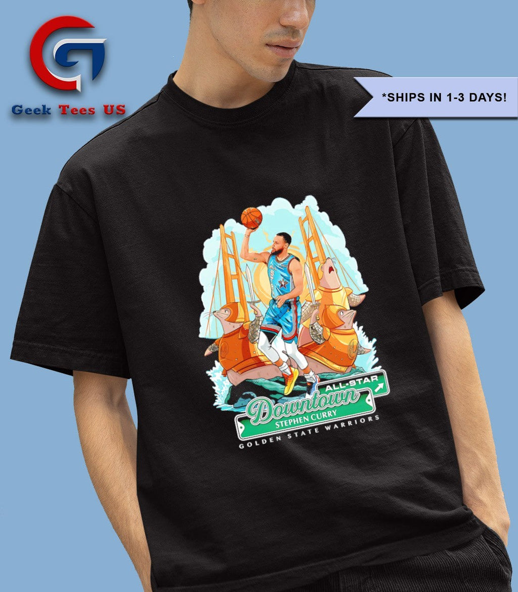 Downtowns Stephen Curry All-Star Golden State Warriors shirt