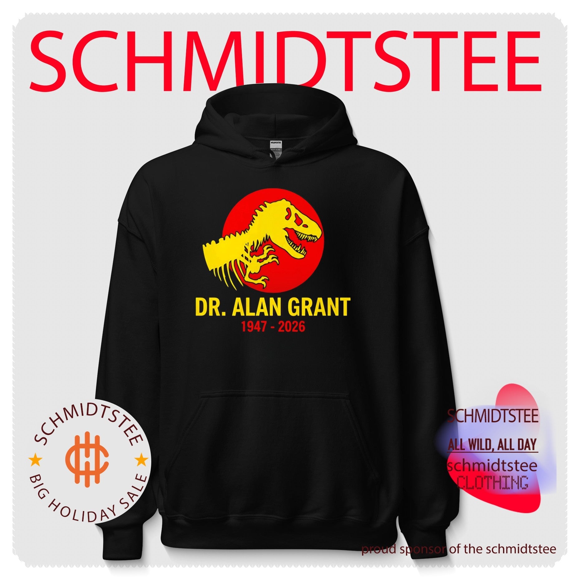 Dr Alan Grant Tribute Sam Neill Memorial shirt