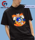 Dr Eggman back to the checkpoint cartoon shirt