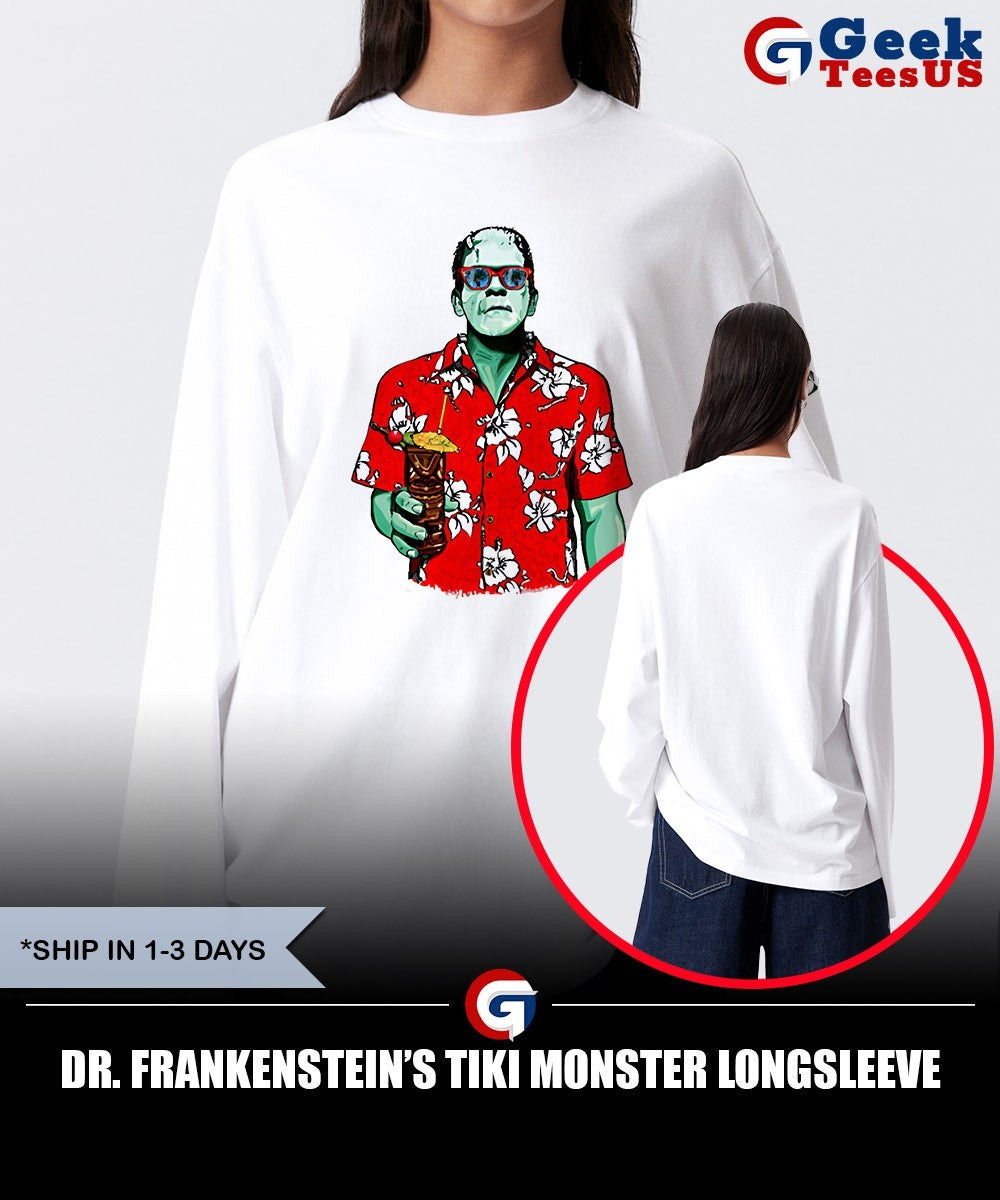 Dr. Frankenstein’s Tiki Monster shirt