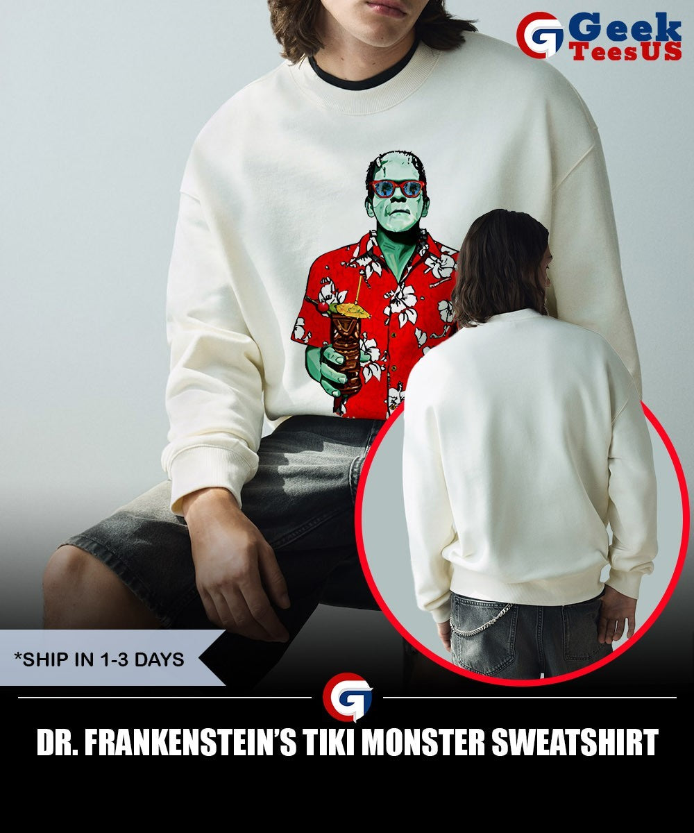 Dr. Frankenstein’s Tiki Monster shirt