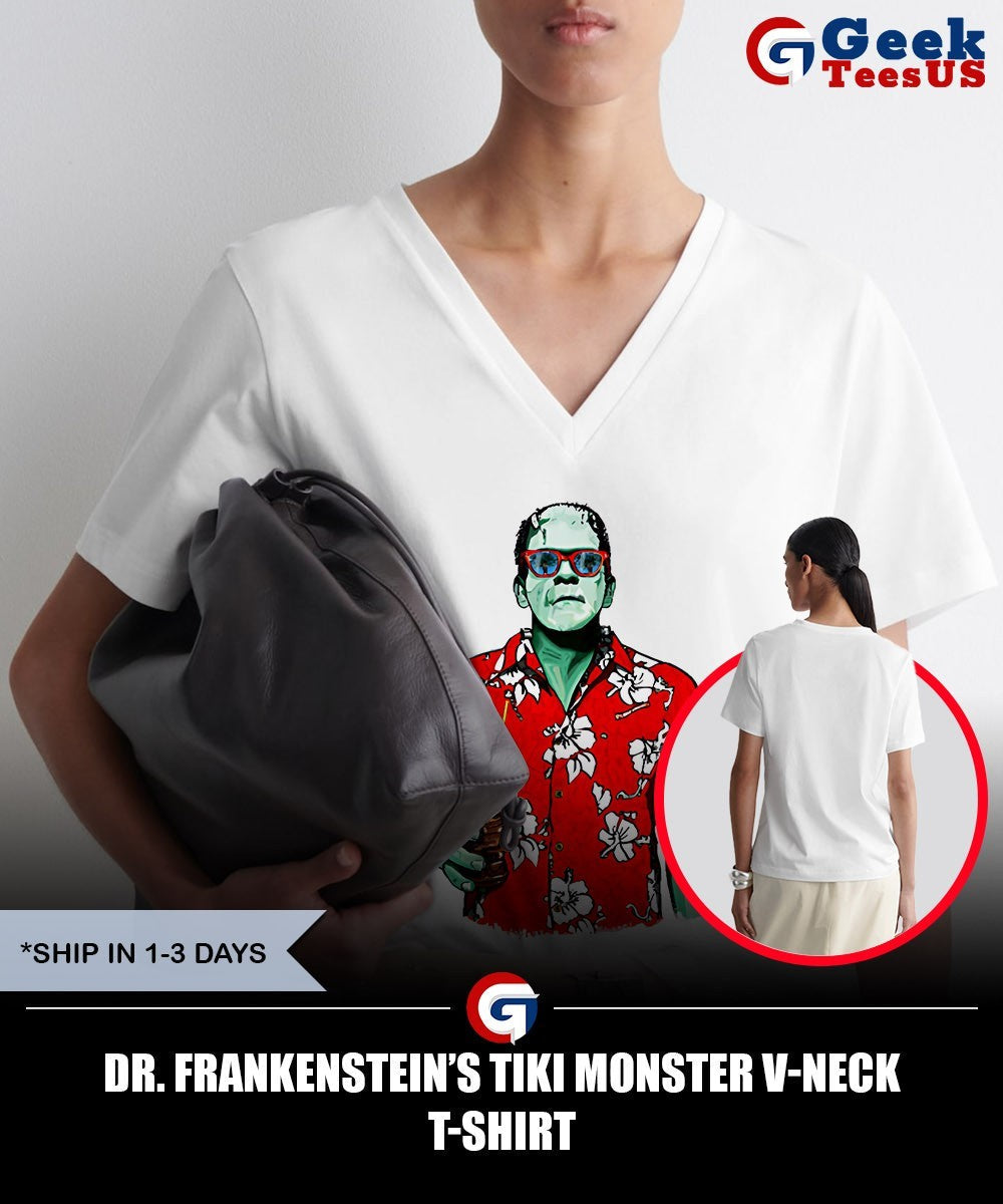 Dr. Frankenstein’s Tiki Monster shirt
