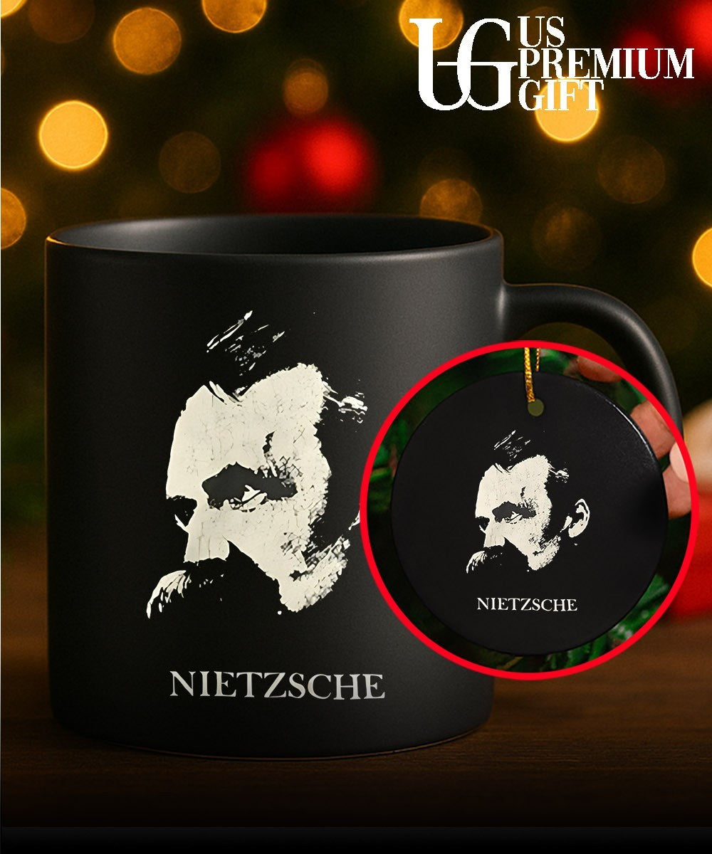 Dragon wearing Friedrich Nietzsche shirt