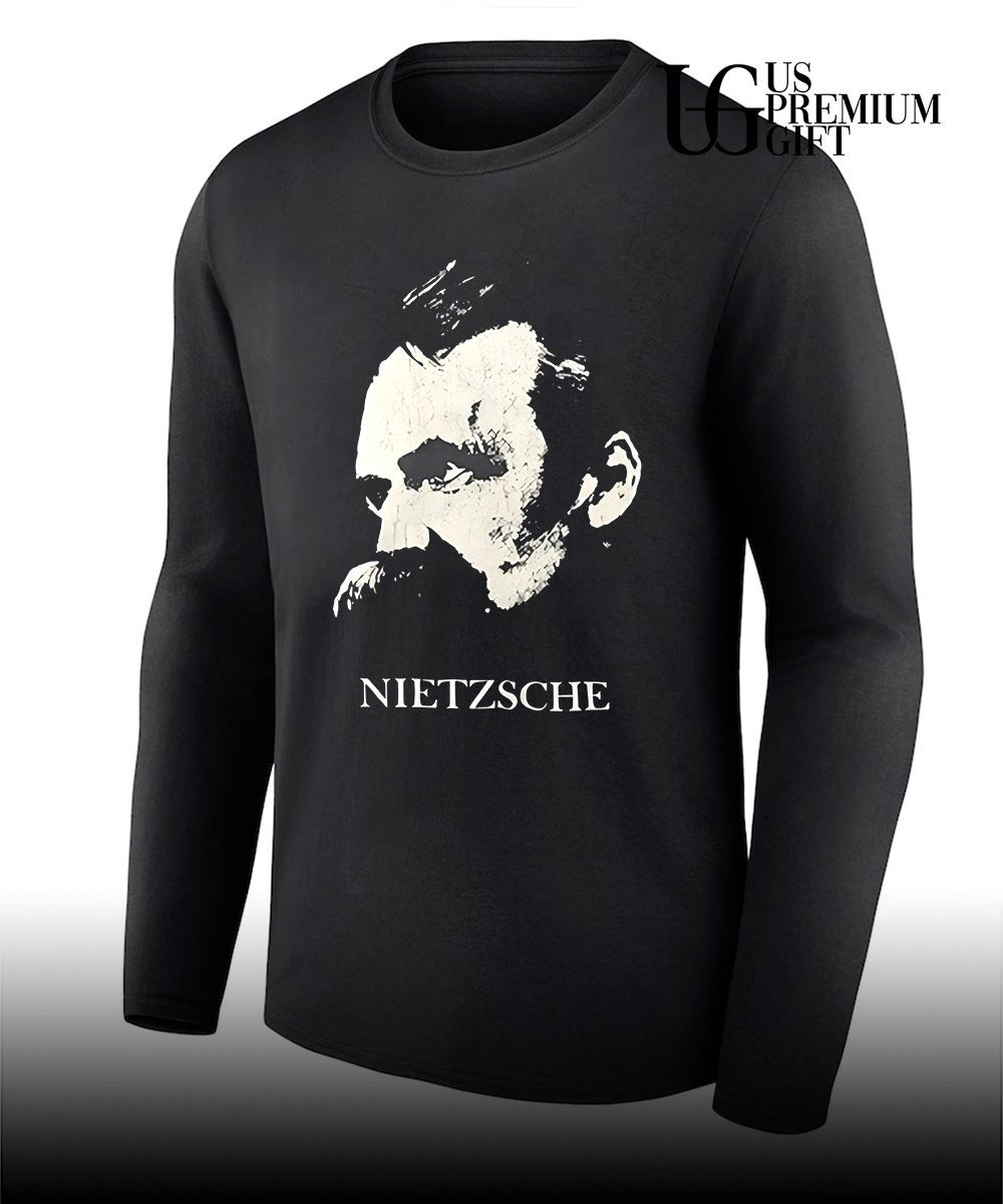 Dragon wearing Friedrich Nietzsche shirt