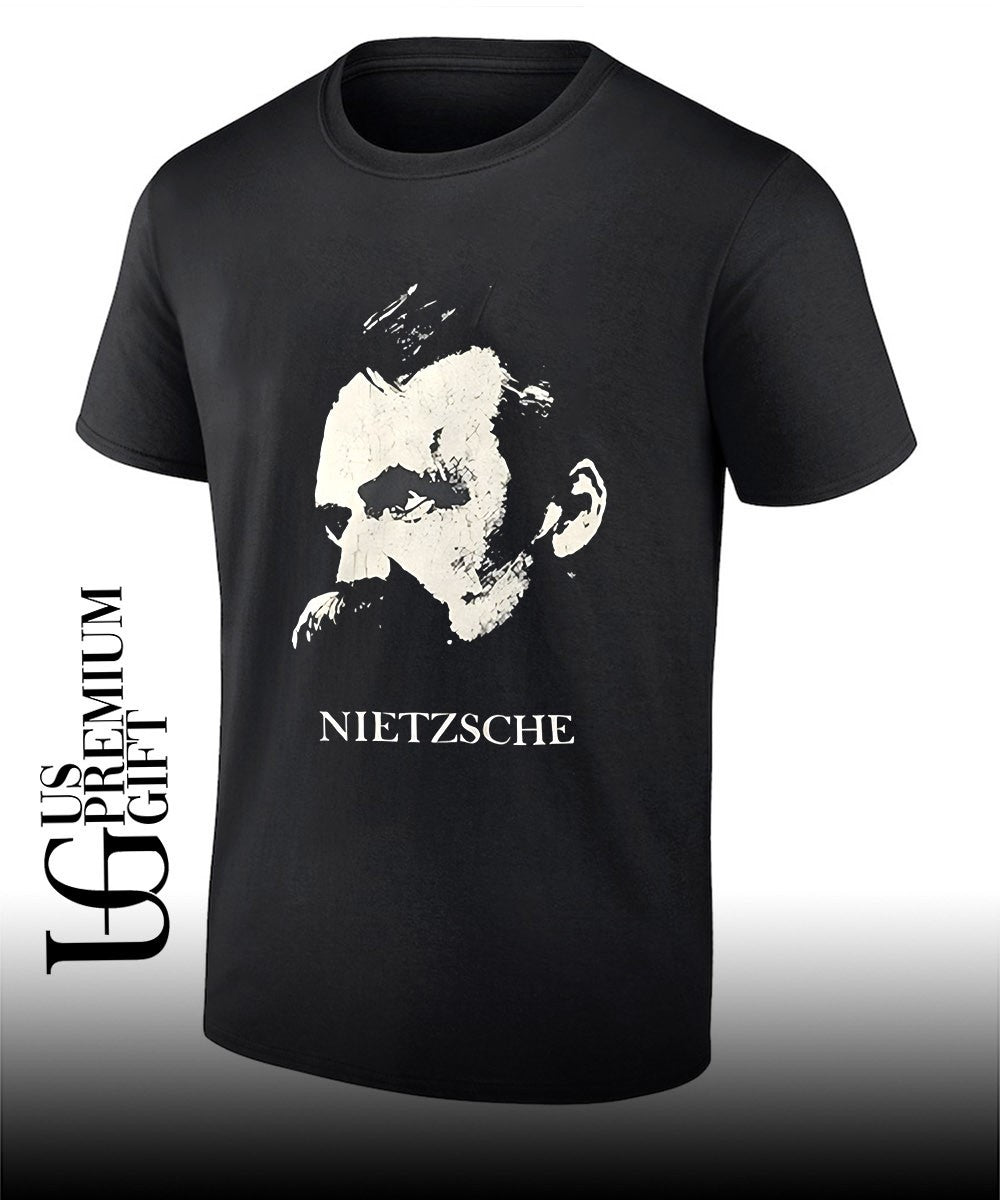 Dragon wearing Friedrich Nietzsche shirt