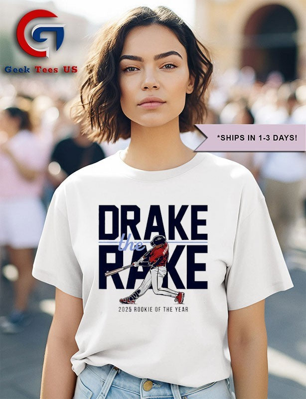 Drake Baldwin The Rake 2025 Rookie Of The Year Atlanta Braves MLB shirt
