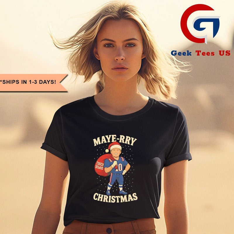 Drake Maye-RRY Christmas shirt