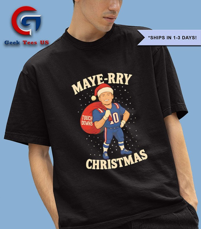 Drake Maye-RRY Christmas shirt