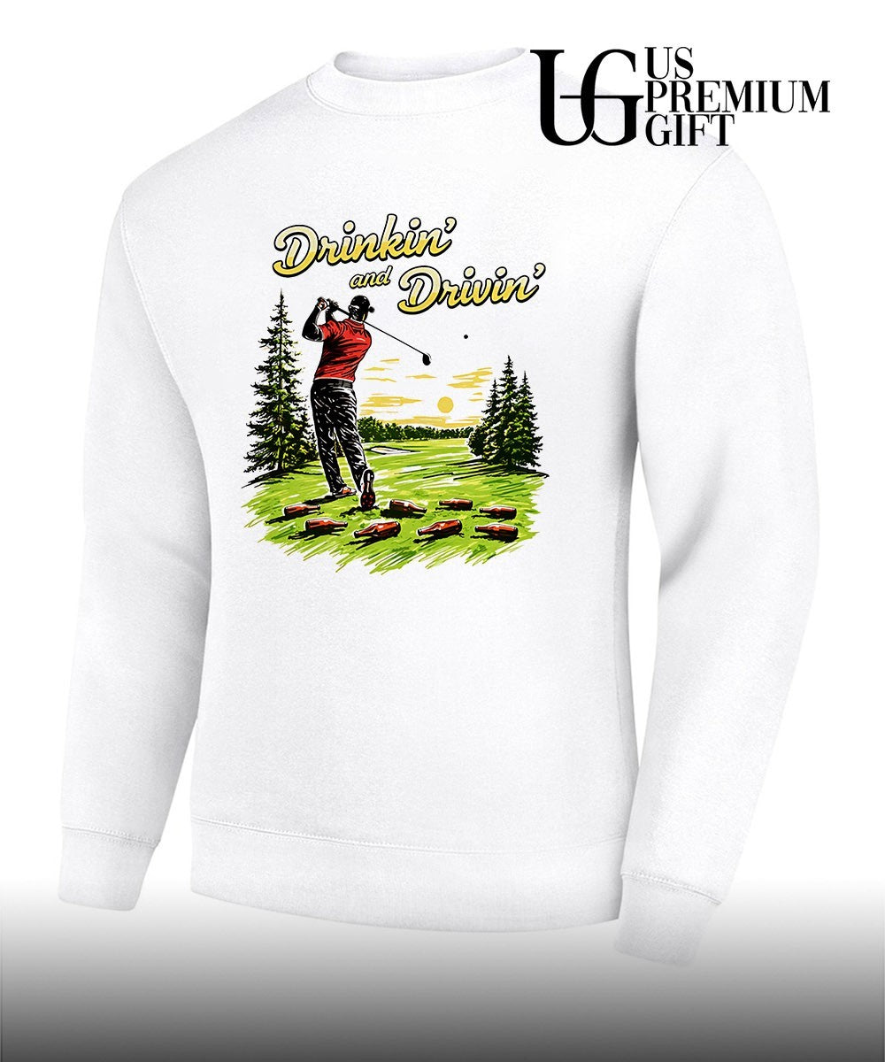 Drinkin’ and Drivin’ Gold shirt