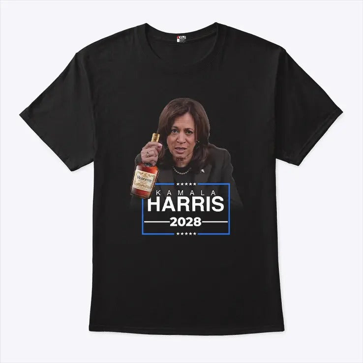 Drunk Aunt Kamala Harris Running In 2028 T Shirt