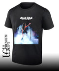 Dua Lipa Print Round Neck photo shirt