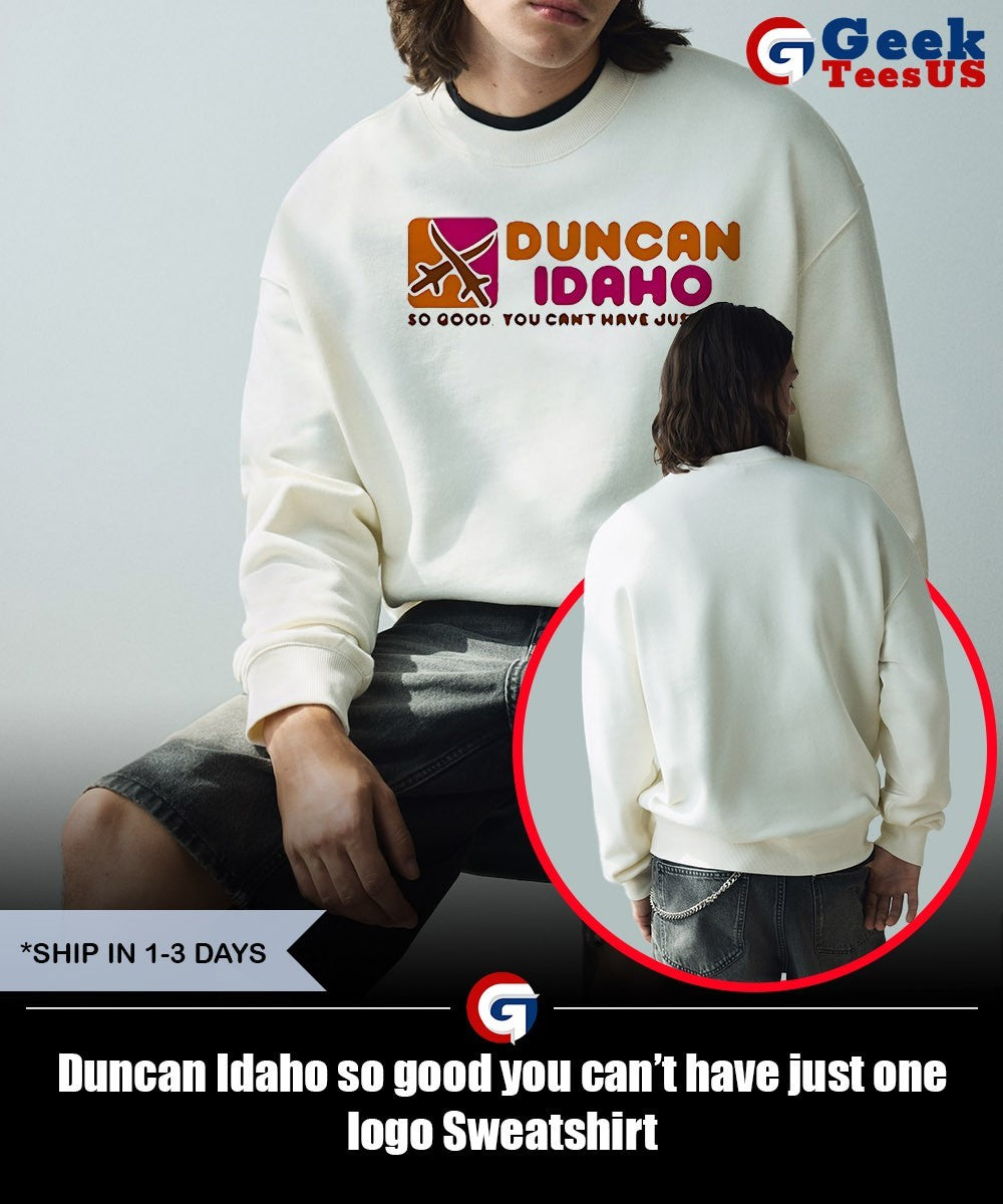 Duncan Idaho so good you can’t have just one logo shirt