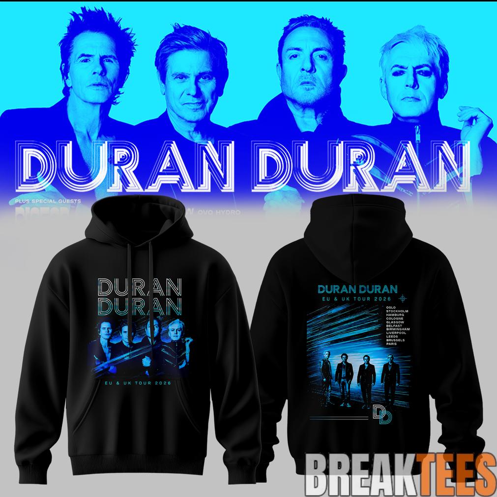 Duran Duran – UK & EU Autumn Tour 2026 Limited Hoodie