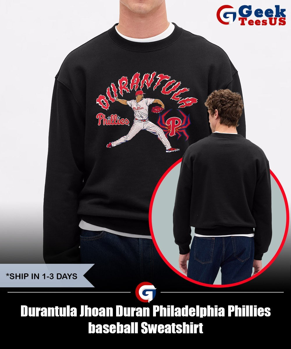 Durantula Jhoan Duran Philadelphia Phillies baseball shirt