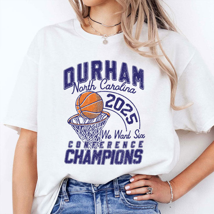 Durham North Carolina 2025 Conference Champions Shirt