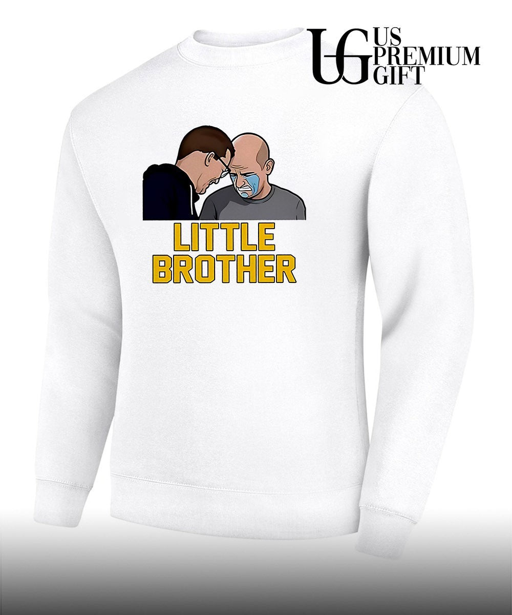 Dusty May and Dan Hurley Little Brother crying shirt