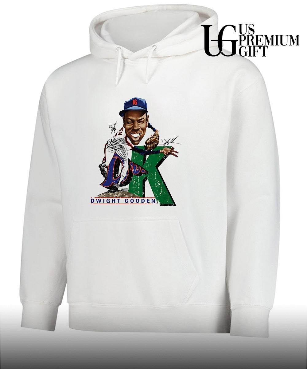 Dwight Gooden New York Mets MLB signature caricature shirt