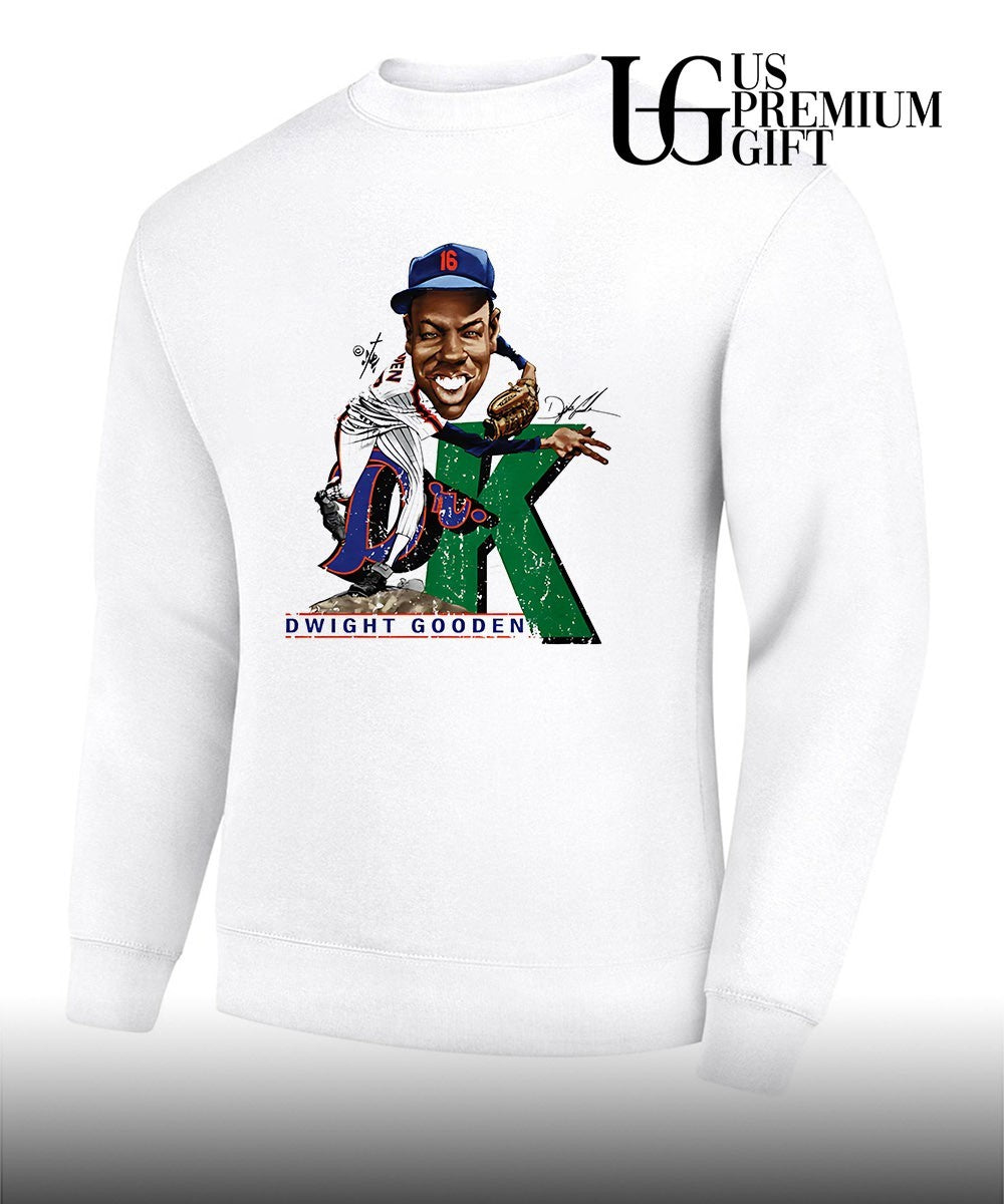 Dwight Gooden New York Mets MLB signature caricature shirt