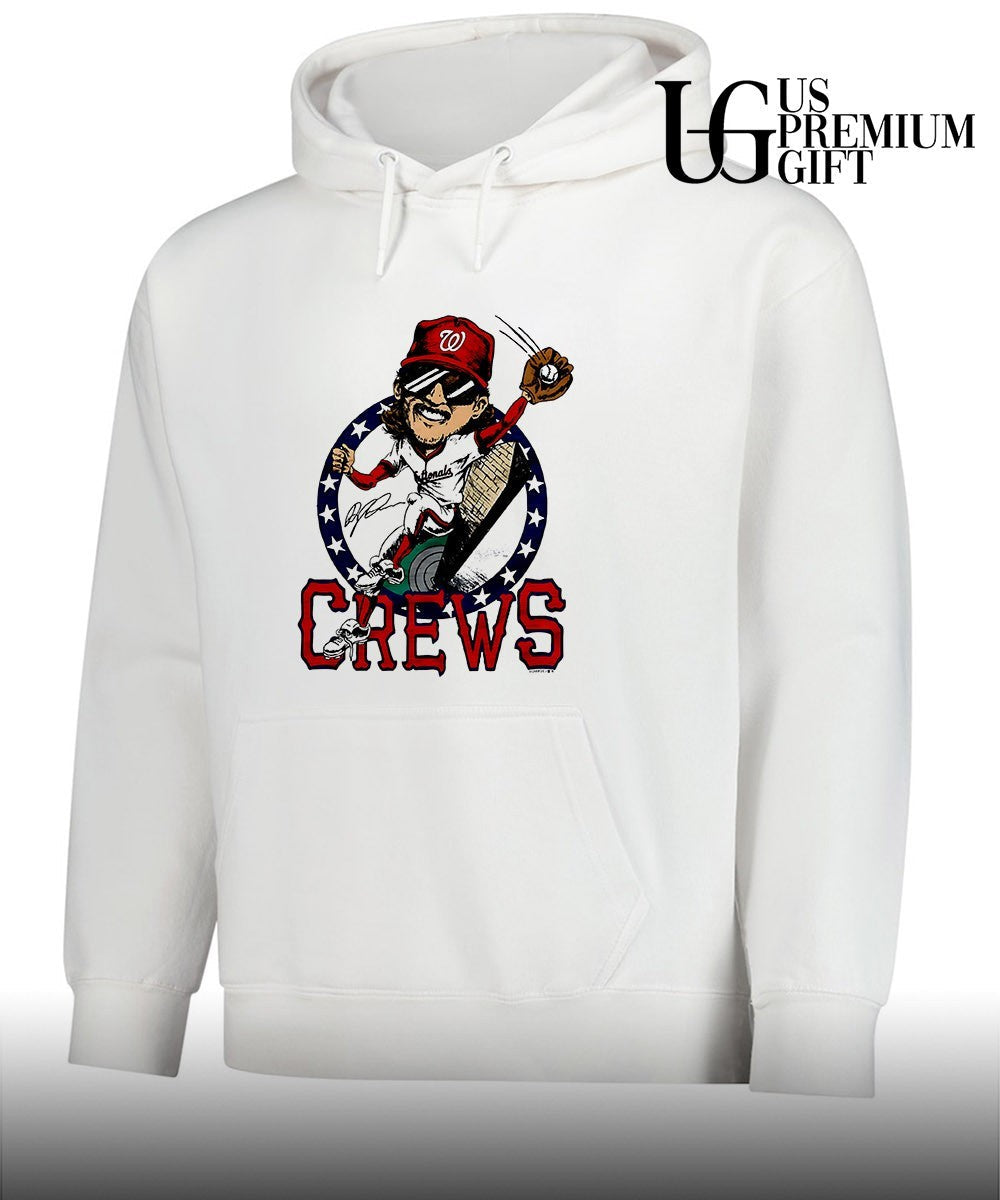 Dylan Crews Washington Nationals baseball caricature signature shirt