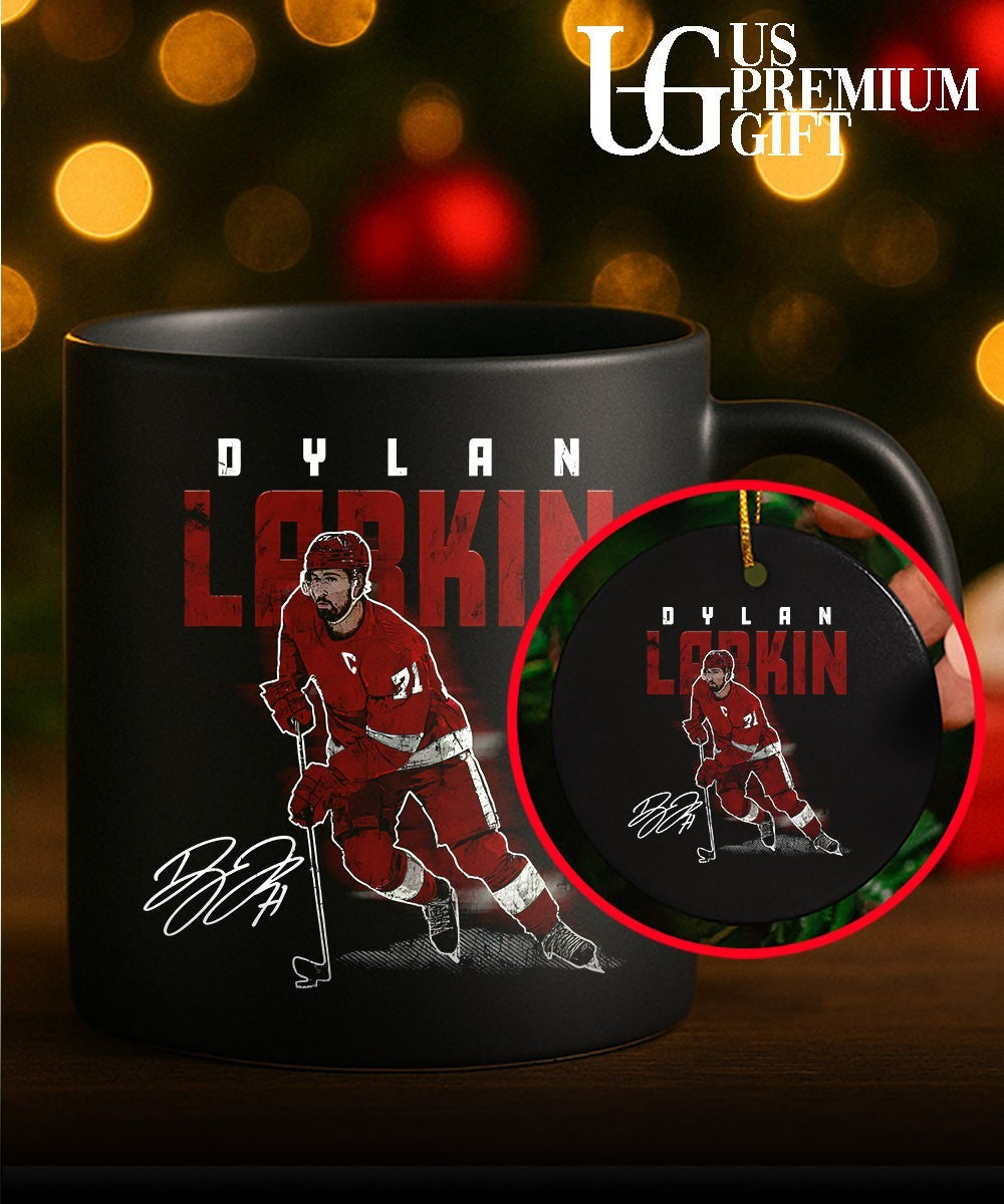 Dylan Larkin player Detroit Red Wings NHL signature shirt