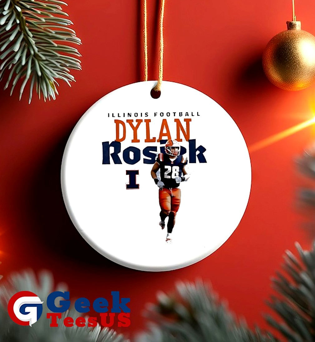 Dylan Rosiek Illinois Fighting Illini football graphic shirt