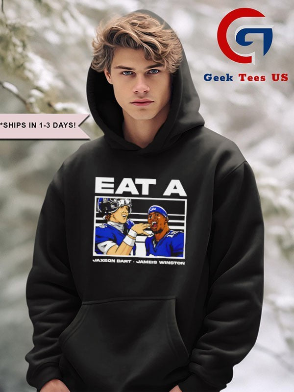 Eat A Jameis Winston and Jaxson Dart New York Giants Football shirt