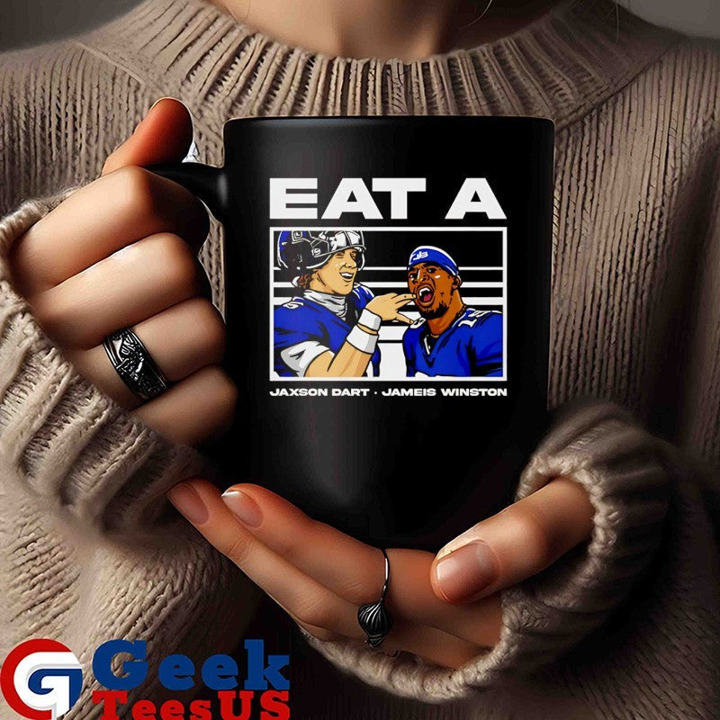 Eat A Jameis Winston and Jaxson Dart New York Giants Football shirt