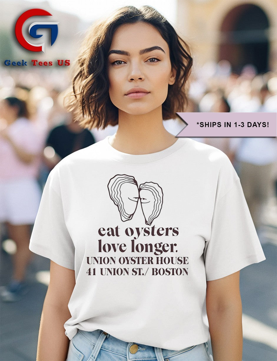 Eat oysters love longer 80’s Royal First Class shirt