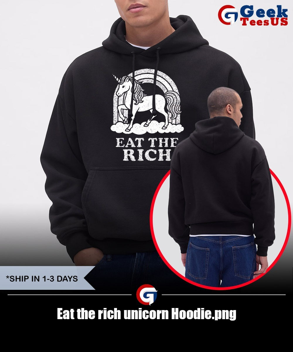 Eat the rich unicorn shirt
