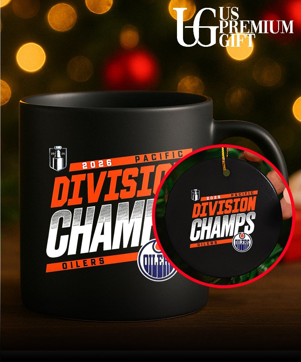 Edmonton Oilers hockey 2026 Pacific Division Champions shirt