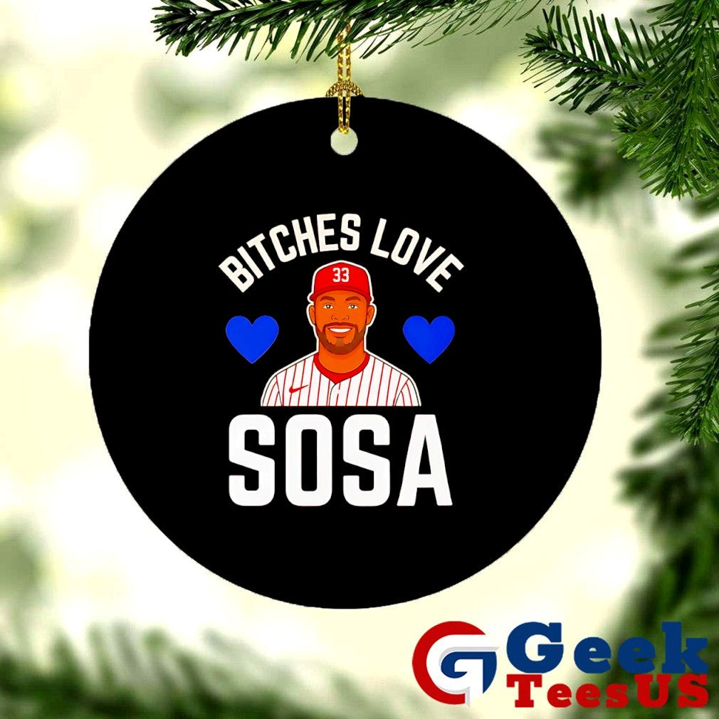 Edmundo Sosa Bitches Love Sosa Philadelphia Phillies baseball T-shirt