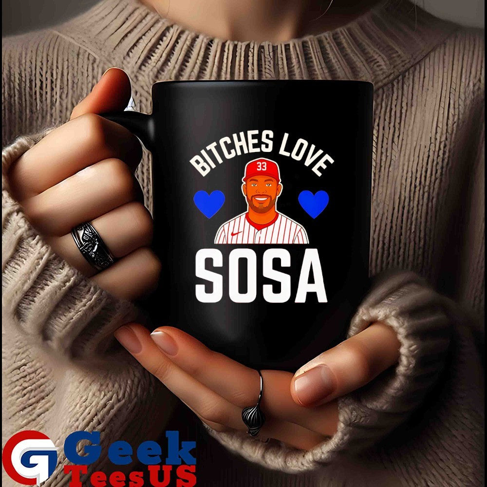 Edmundo Sosa Bitches Love Sosa Philadelphia Phillies baseball T-shirt
