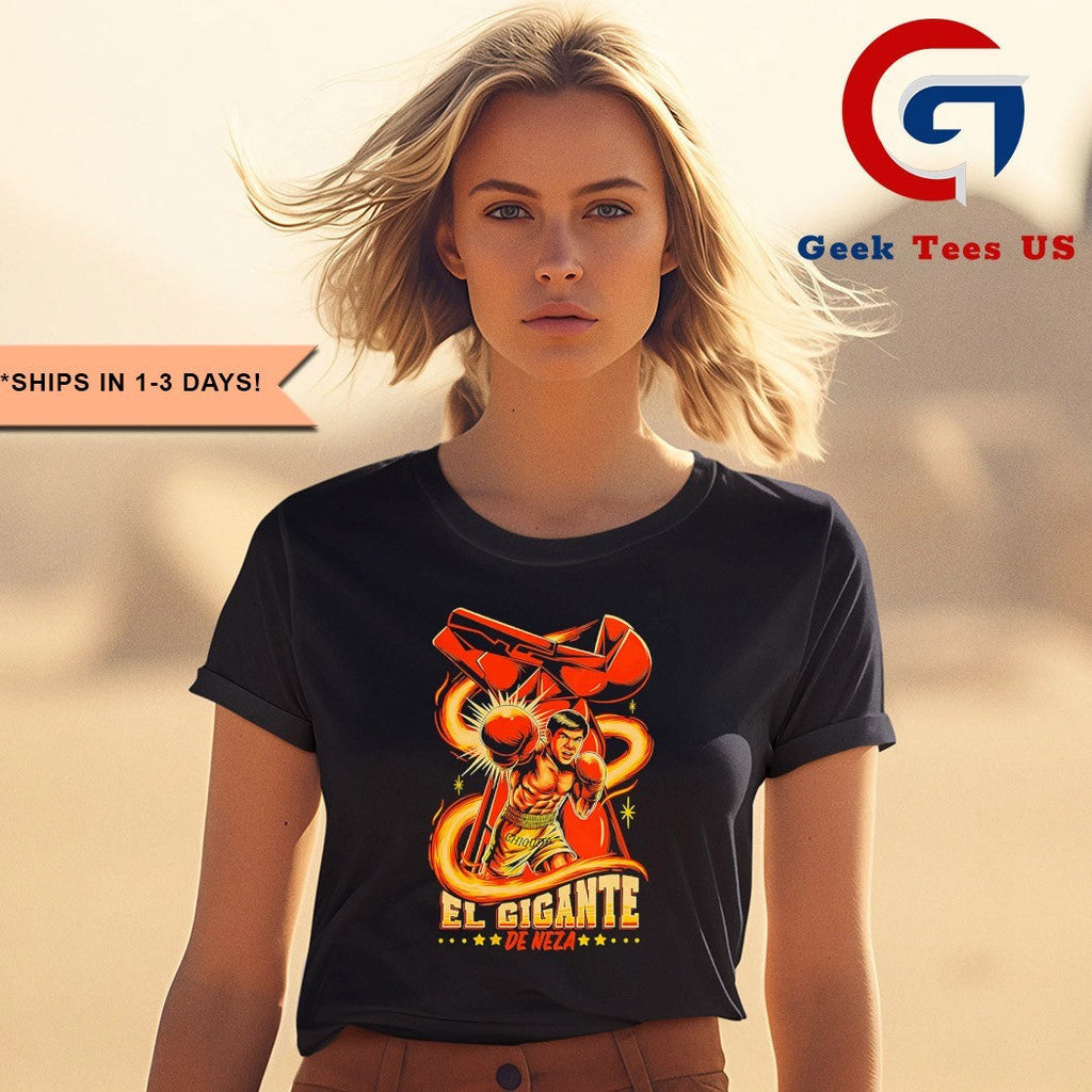 El Gigante de Neza Humberto González graphic shirt