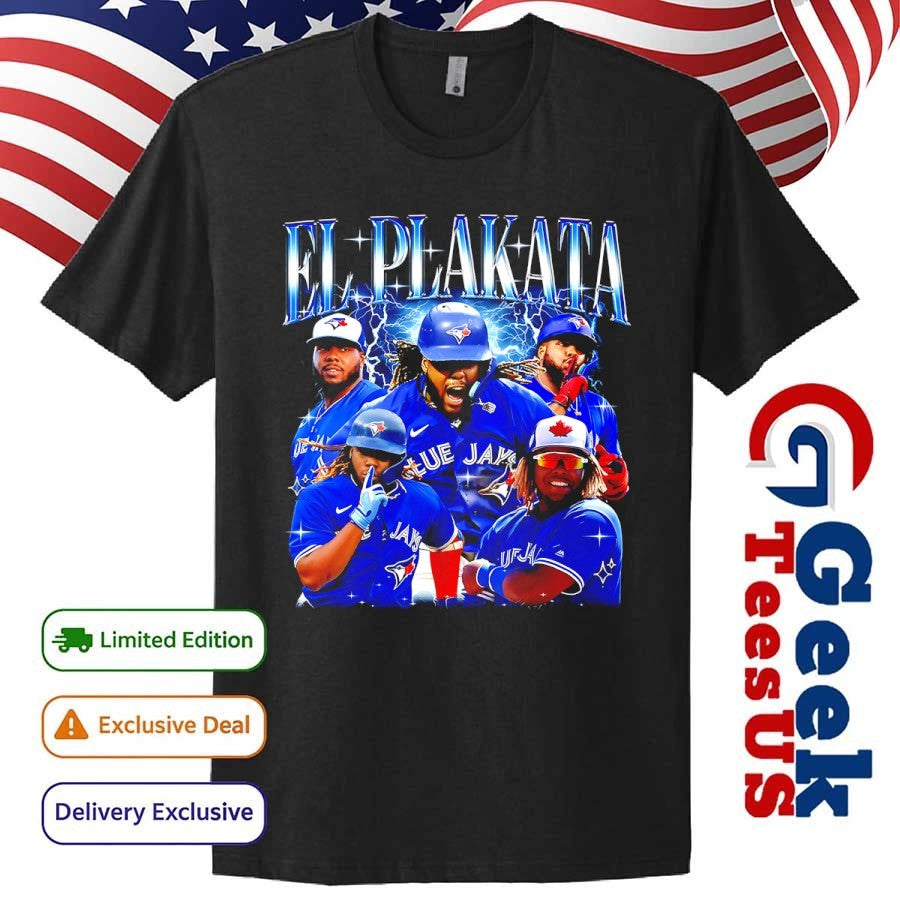 El Plakata Vladimir Guerrero Jr. Toronto Blue Jays MLB 2025 graphic shirt