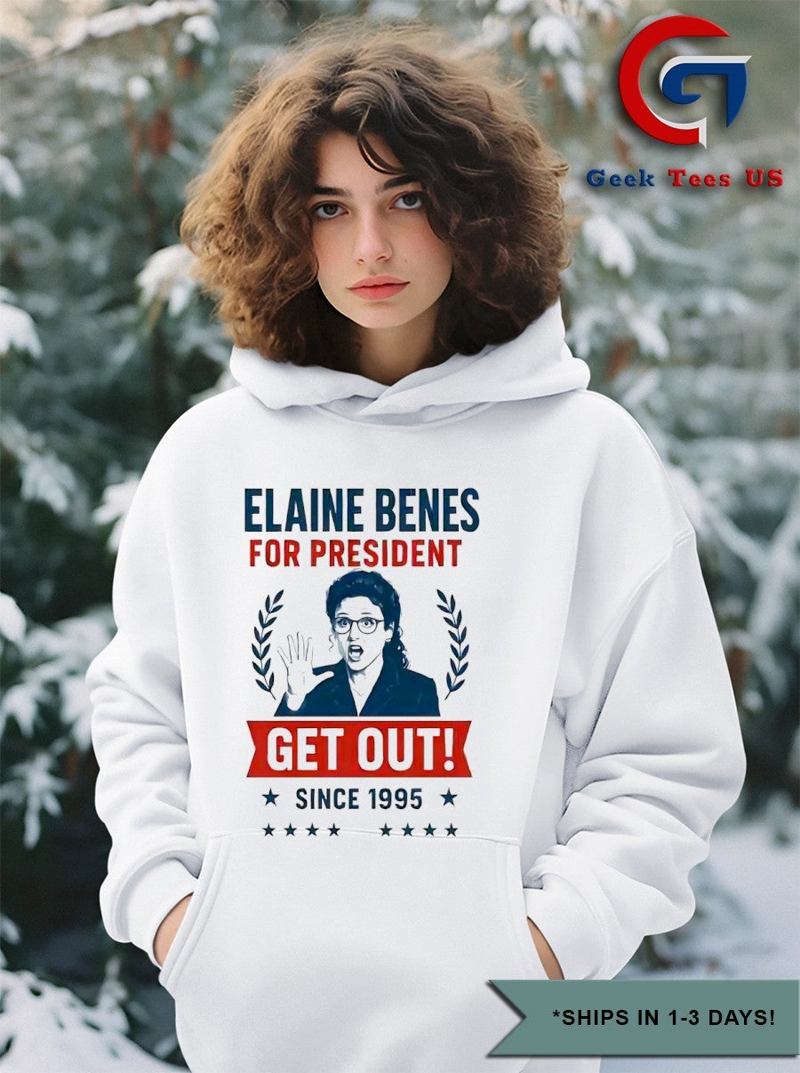 Elaine Benes for president get out with since 1995 shirt