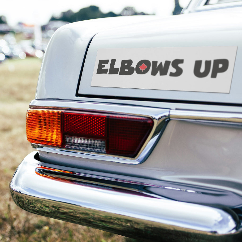 Elbows Up Canada Car Magnet
