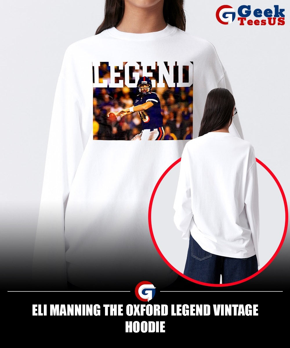 Eli Manning the Oxford Legend vintage shirt