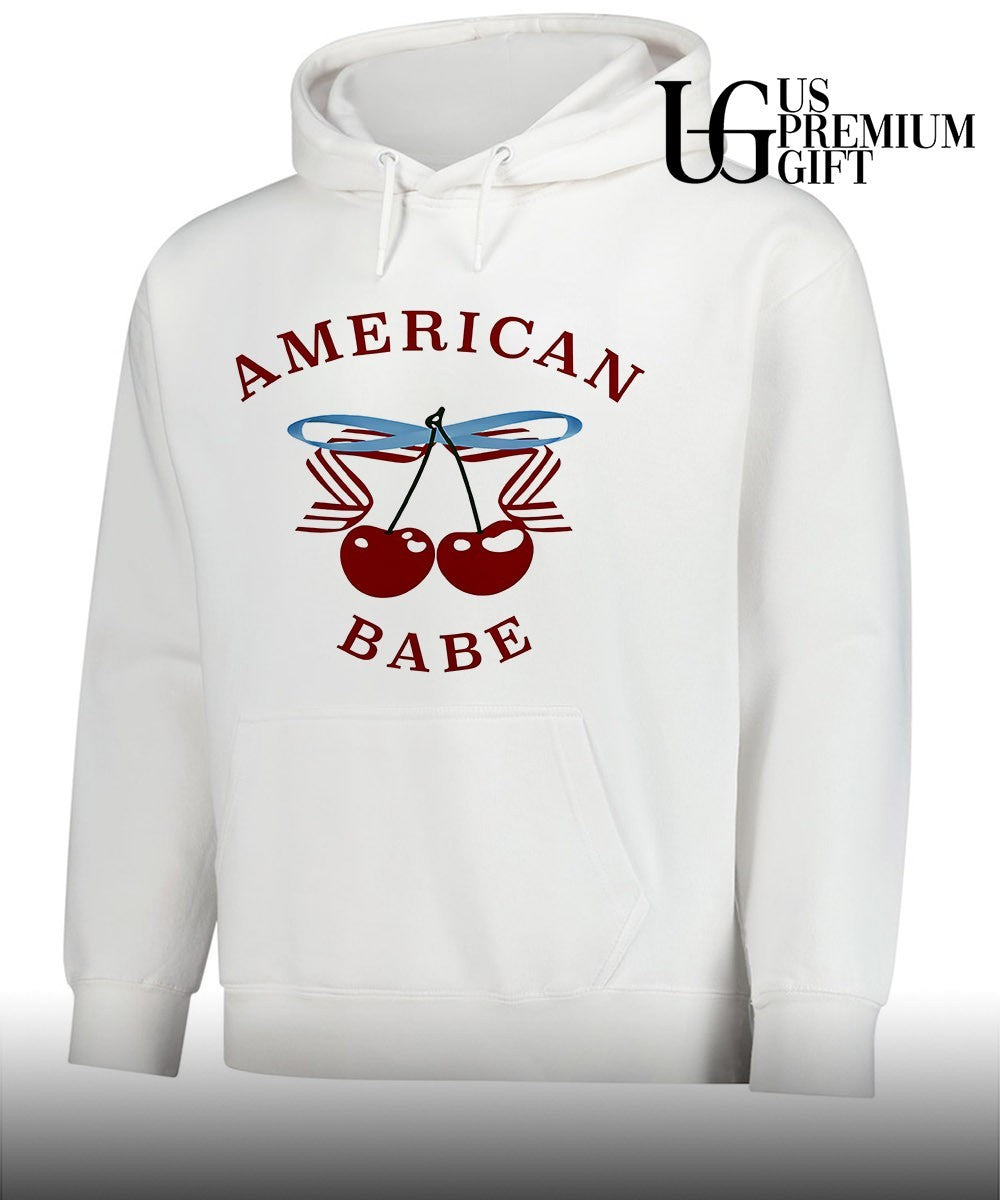 Elise Kibler wearing American Babe shirt
