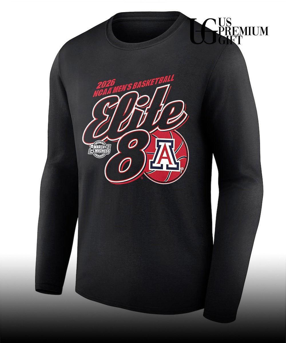 Elite 8 Arizona Wildcats NCAA Men’s Basketball March Madness 2026 shirt