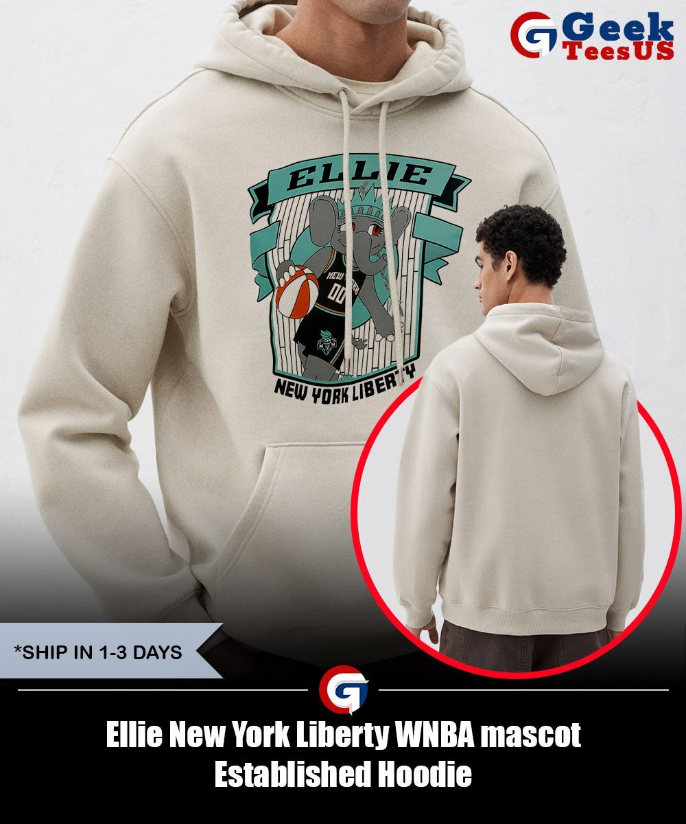 Ellie New York Liberty WNBA mascot Established shirt