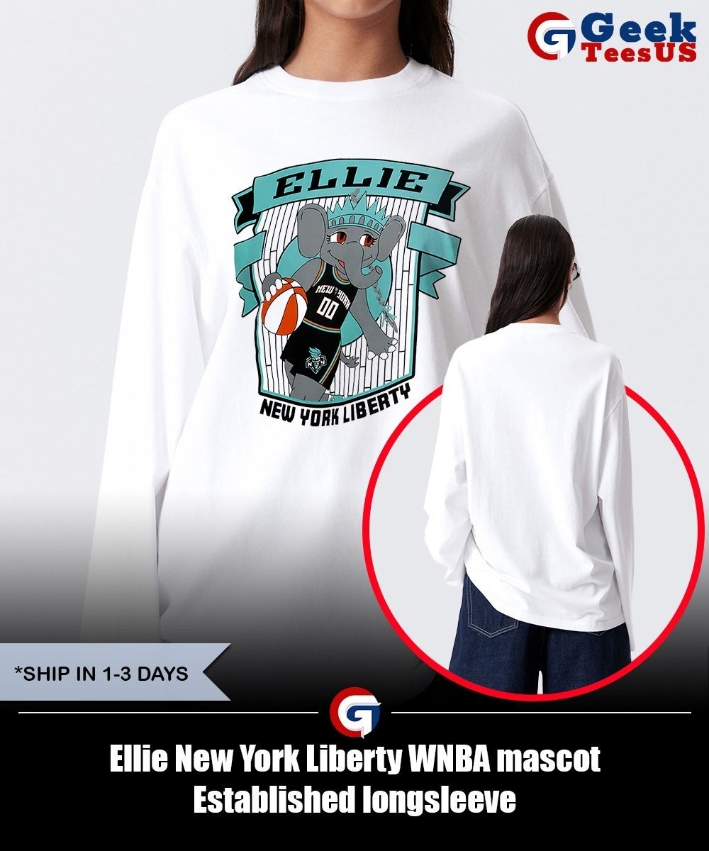 Ellie New York Liberty WNBA mascot Established shirt