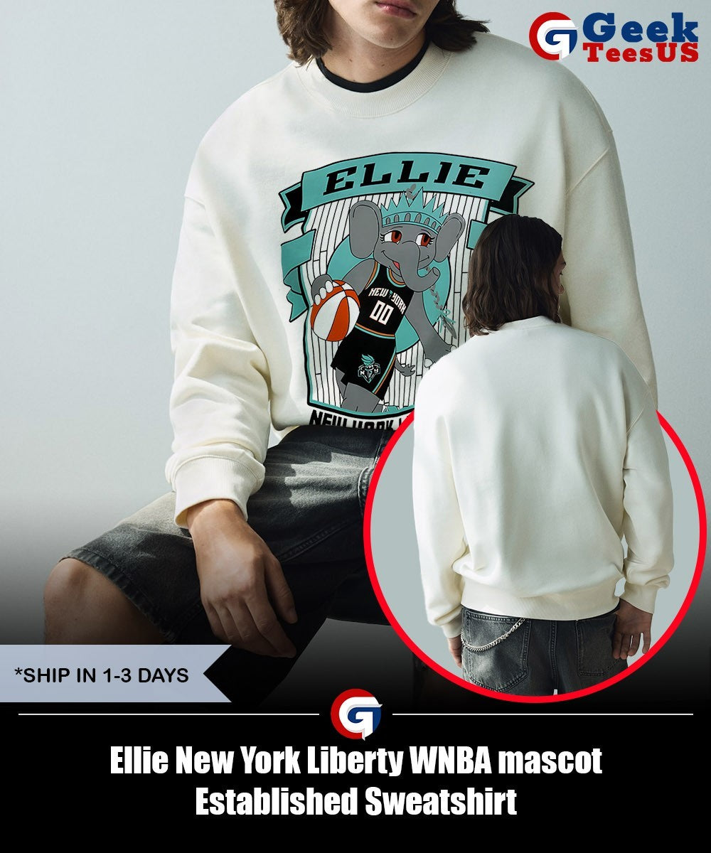 Ellie New York Liberty WNBA mascot Established shirt