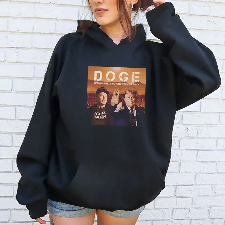 Elon Musk And Trump Doge Department Of Government Efficiency 2024 Shirt