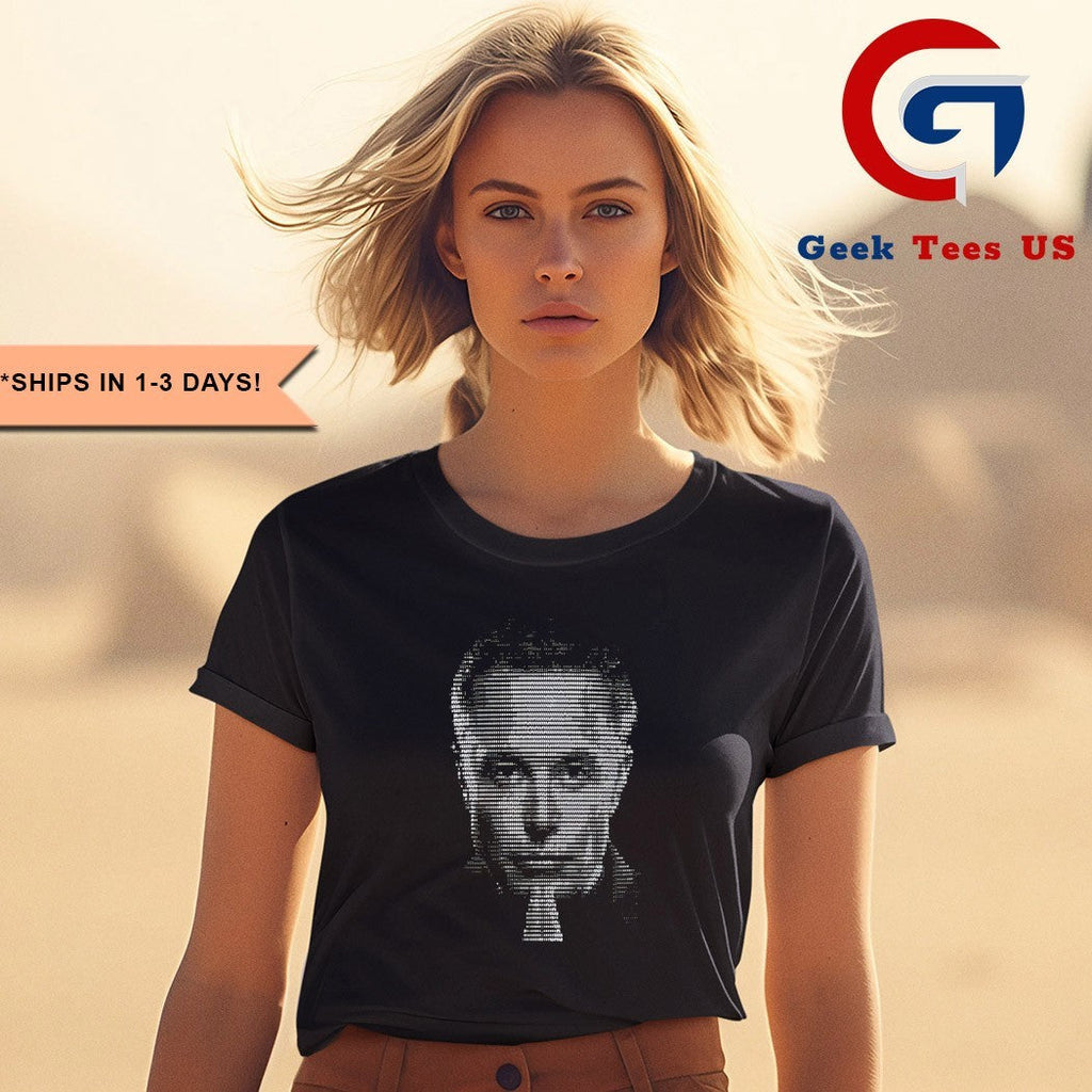 Elon Musk Ascii shirt