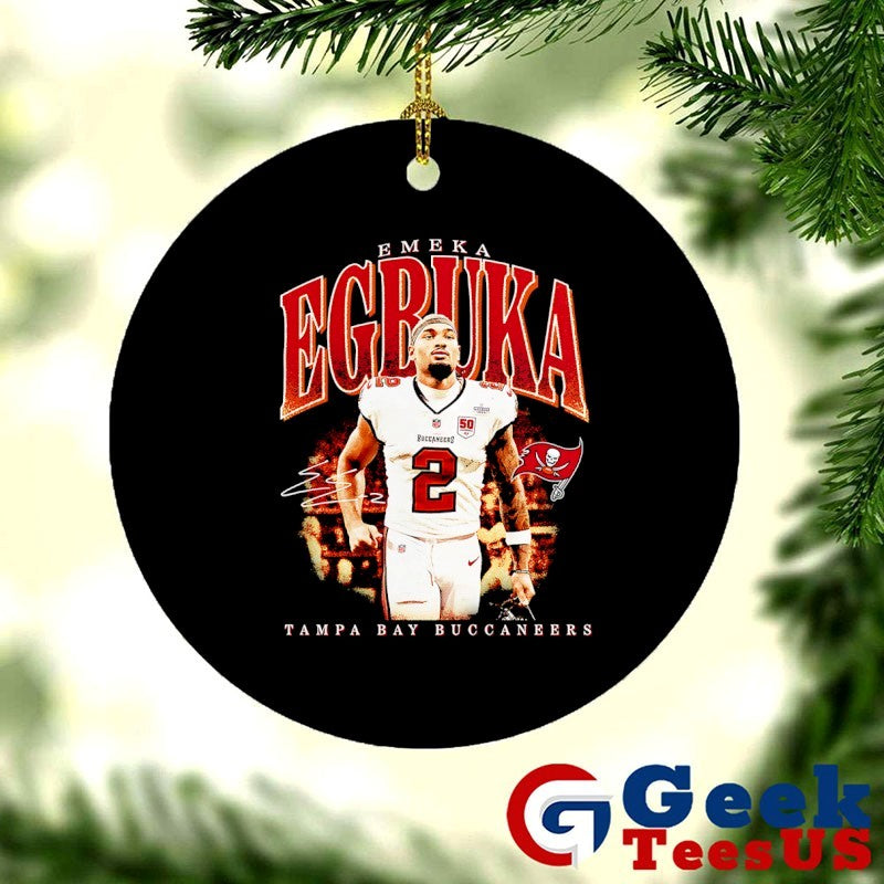 Emeka Egbuka Tampa Bay Buccaneers football 2025 signature shirt