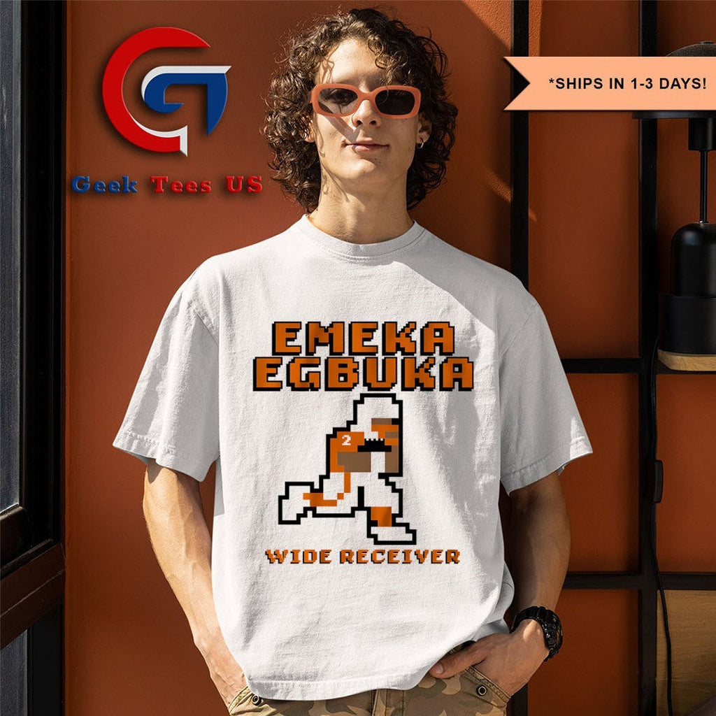 Emeka Egbuka Tampa Bay Buccaneers football wide receiver 8 bit shirt