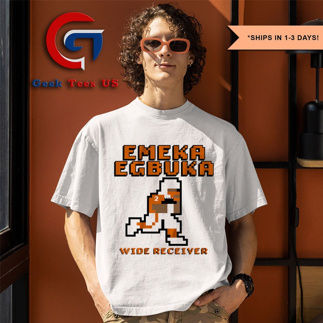 Emeka Egbuka Tampa Bay Buccaneers football wide receiver 8 bit shirt